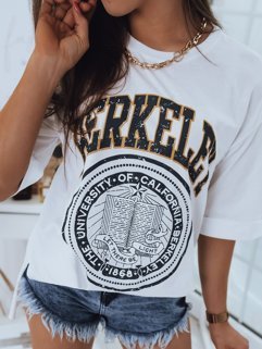 T-shirt damski BERKELEY biały Dstreet RY1682
