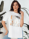 T-shirt damski EMLOT biały Dstreet RY2622_1