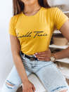 T-shirt damski GAZELLE żółty Dstreet RY2033_2