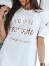 T-shirt damski JANIA biały Dstreet RY1617_3