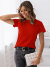 T-shirt damski MAYLA II czerwony Dstreet RY1740z_1