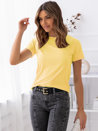 T-shirt damski MAYLA II jasnożółty Dstreet RY1742z_1