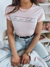 T-shirt damski SOFIS różowy Dstreet RY1992_3