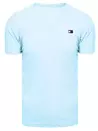 T-shirt męski basic błękitny Dstreet RX4994