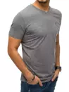 T-shirt męski bez nadruku ciemnoszary Dstreet RX4543_3