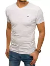 T-shirt męski bez nadruku jasnoszary Dstreet RX4461_2