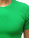 T-shirt męski bez nadruku zielony Dstreet RX3413_3