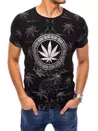 T-shirt męski czarny Dstreet RX4703_2