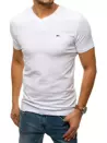 T-shirt męski gładki biały Dstreet RX4792_2