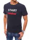 T-shirt męski granatowy Dstreet RX4735_1