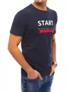 T-shirt męski granatowy Dstreet RX4735_3