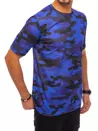 T-shirt męski niebieski Dstreet RX4700_3
