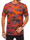 T-shirt męski pomarańczowy Dstreet RX4693_2