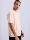 T-shirt męski różowy Dstreet RX4599_2