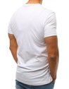 T-shirt męski z nadrukiem biały Dstreet RX3507_4