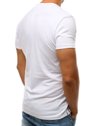 T-shirt męski z nadrukiem biały Dstreet RX3539_4