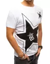 T-shirt męski z nadrukiem biały Dstreet RX4359_3