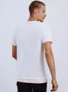 T-shirt męski z nadrukiem biały Dstreet RX4642_3
