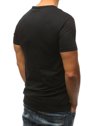 T-shirt męski z nadrukiem czarny Dstreet RX3169_3