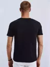 T-shirt męski z nadrukiem czarny Dstreet RX4589_4