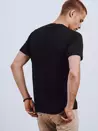 T-shirt męski z nadrukiem czarny Dstreet RX4627_3