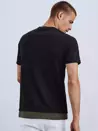 T-shirt męski z nadrukiem czarny Dstreet RX4638_3