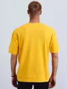 T-shirt męski żółty Dstreet RX4633_3